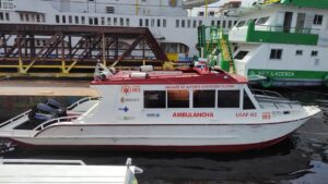 Samu tem lancha furtada durante a noite no Porto do São Raimundo