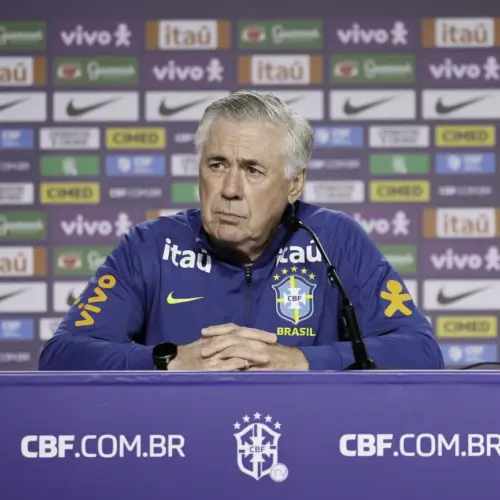 Ancelotti esboça time titular do Brasil para estreia na Copa do Mundo contra Marrocos