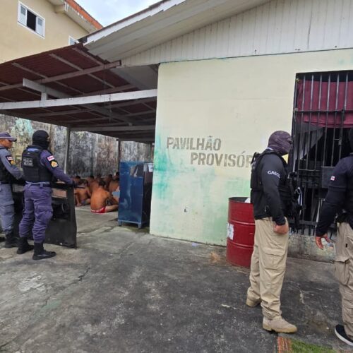 MPAM deflagra operação contra facções criminosas em Parintins e apreende celulares, drogas e armas em presídio
